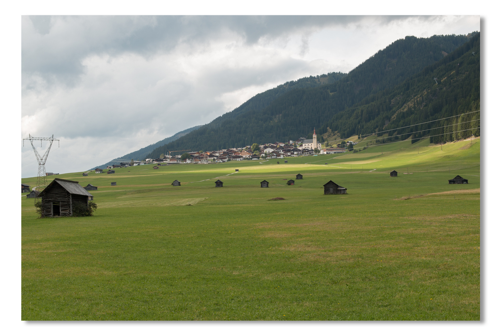 Blick auf Obertilliach