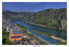 Blick auf Oberwesel