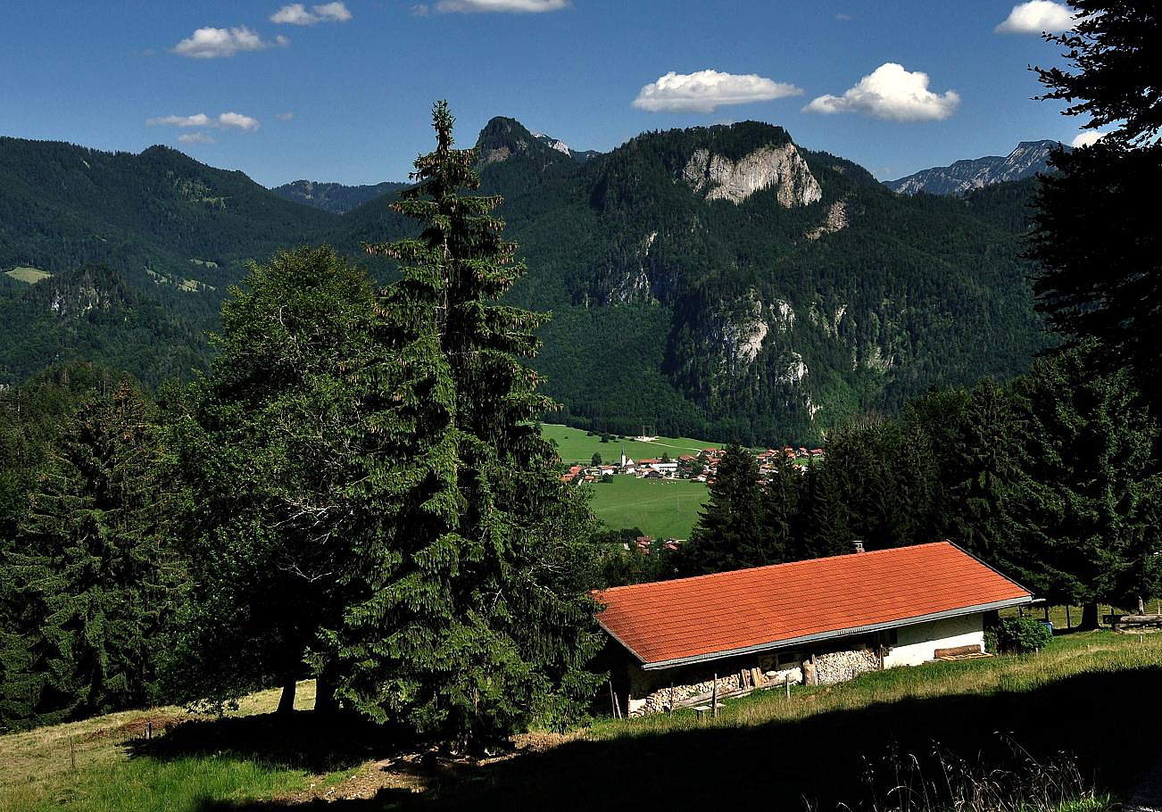 Blick auf Oberwössen