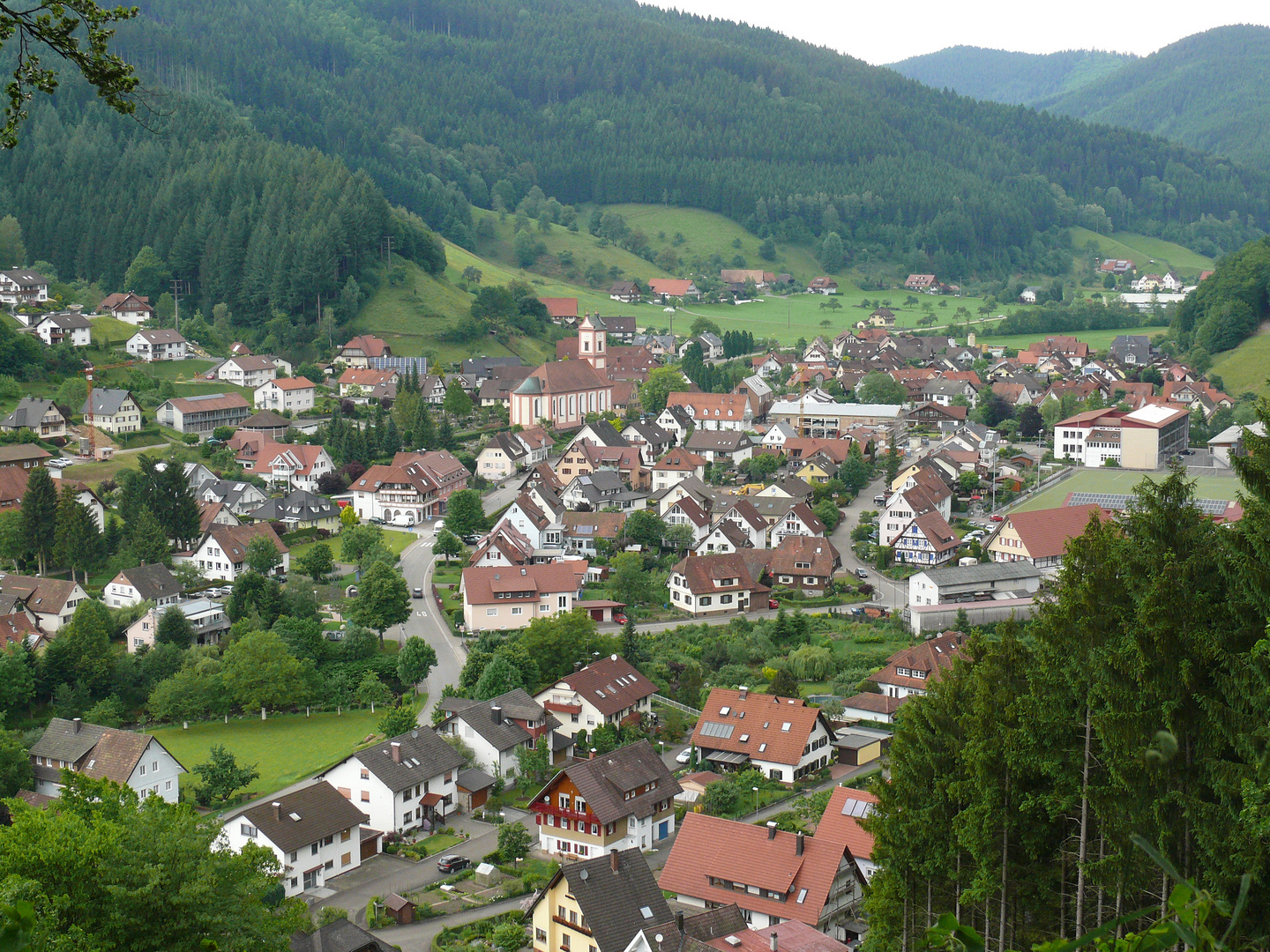 Blick auf Oberwolfach