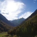 Blick auf Ötztaler Alpen