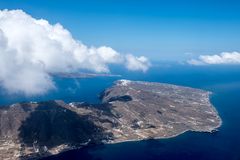 Blick auf Oia.......