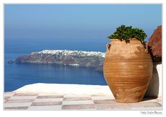 Blick auf Oia