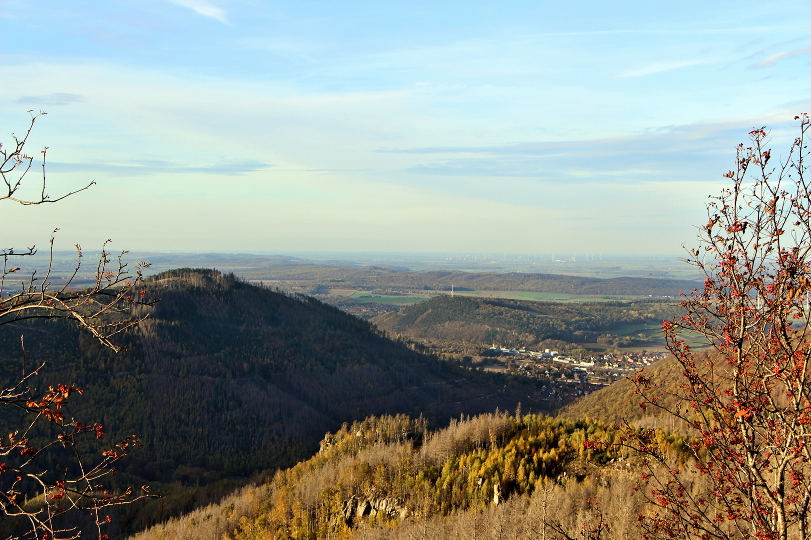 Blick auf Oker von der Kästeklippe