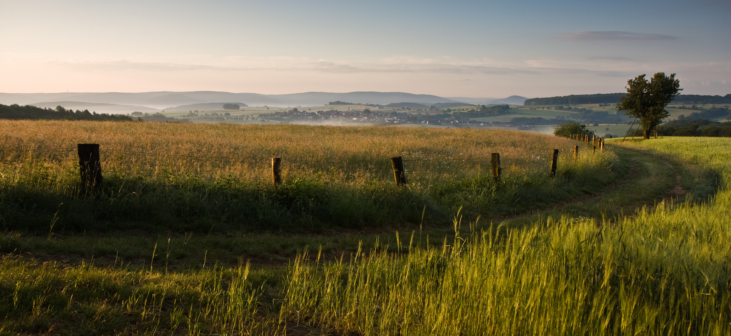 Blick auf Omersbach