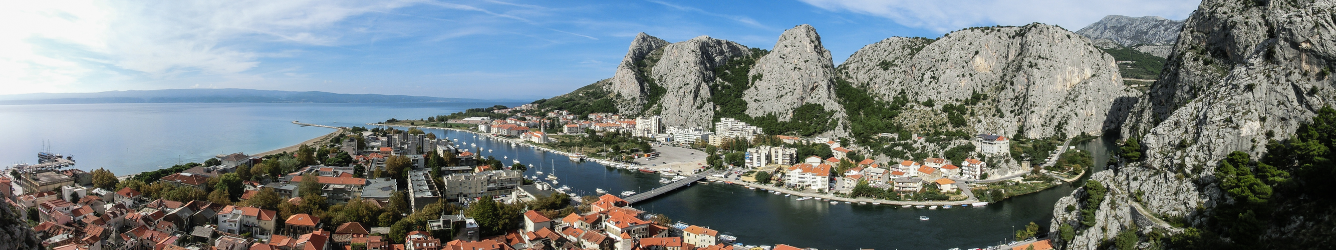 Blick auf Omis