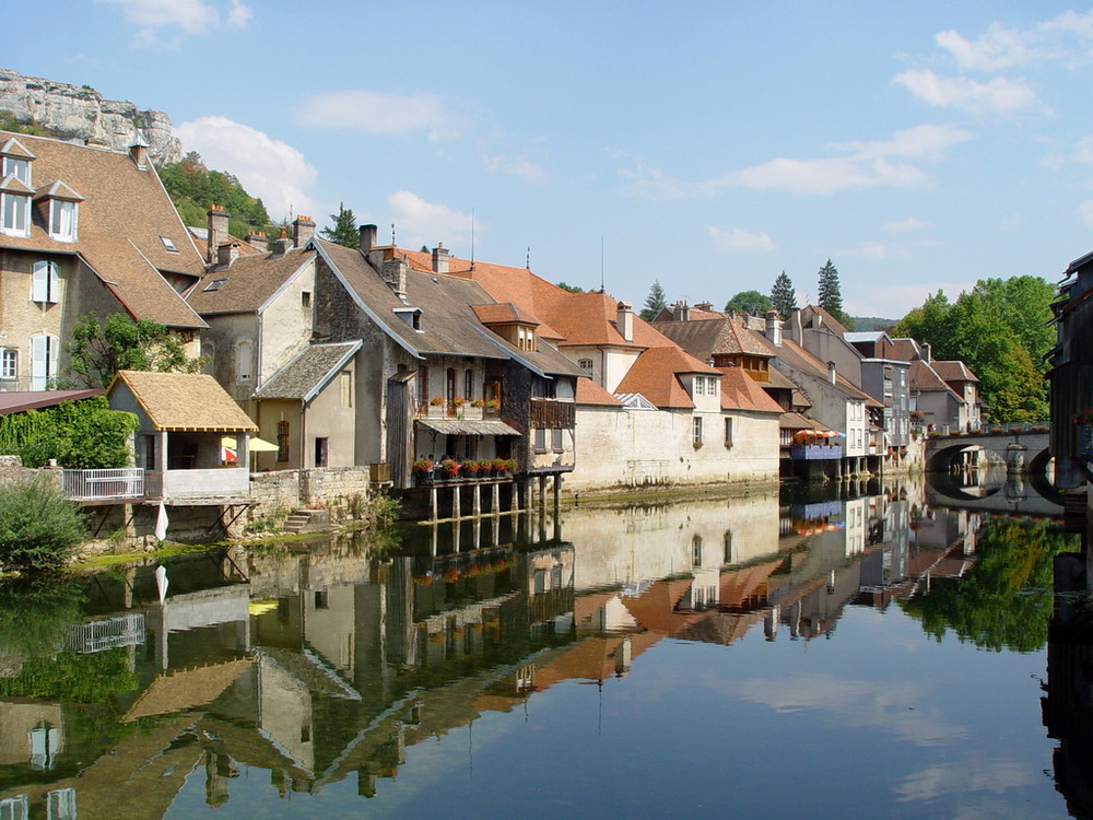 Blick auf Ornans