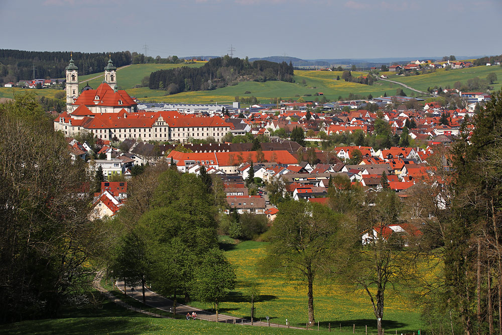 Blick auf Ottobeuren