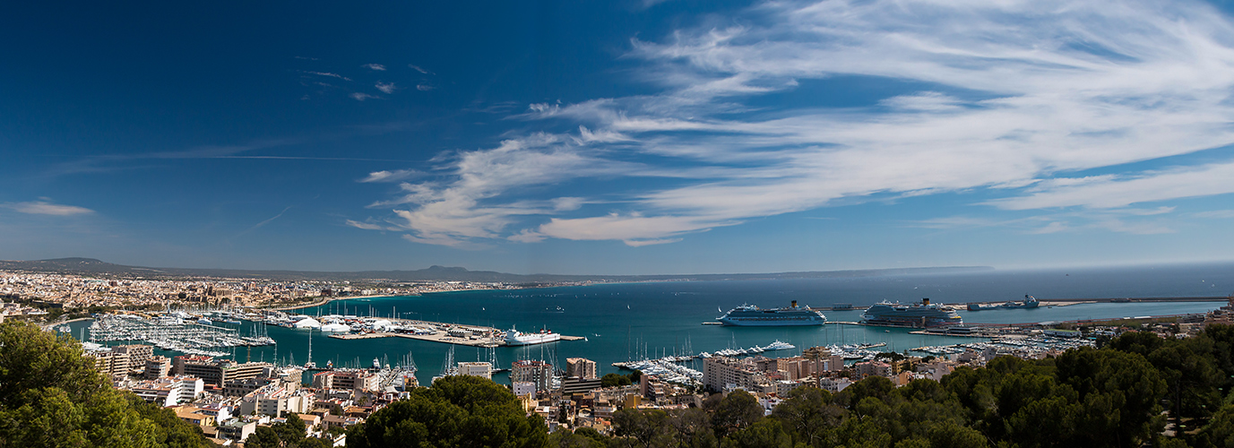 Blick auf Palma