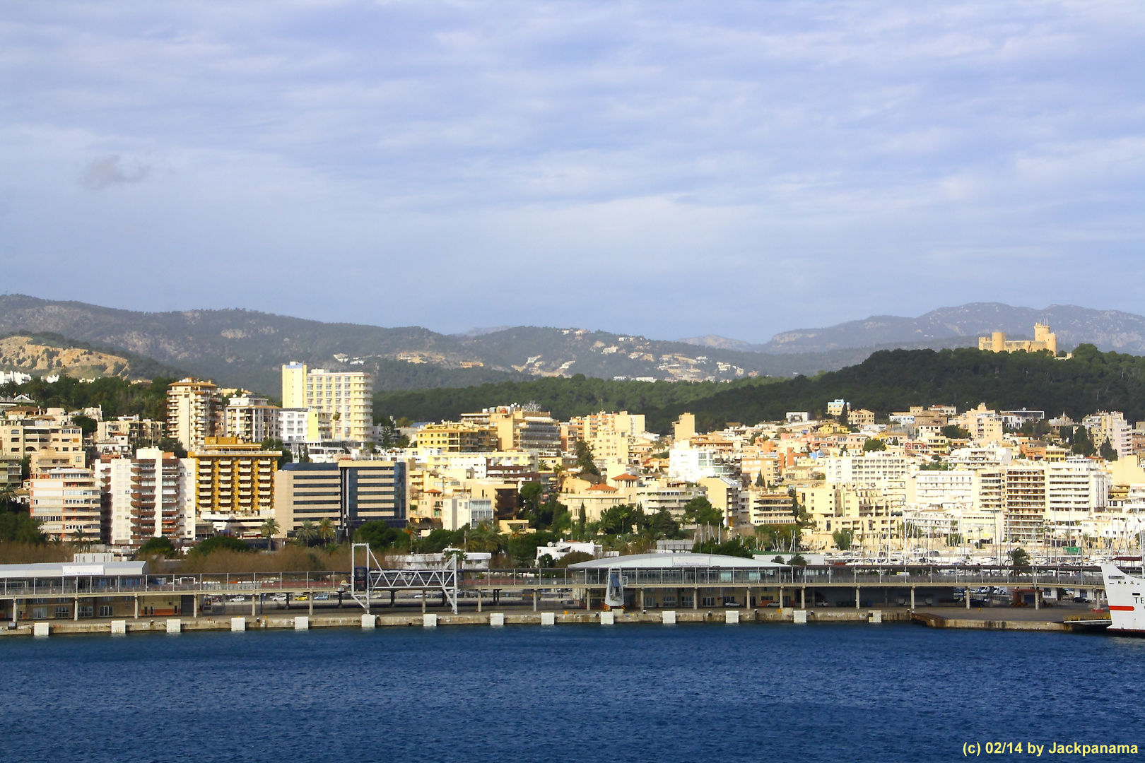 Blick auf Palma de Mallorca