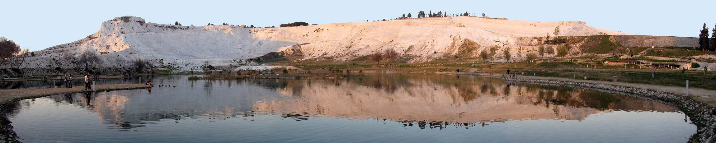 Blick auf Pamukkale