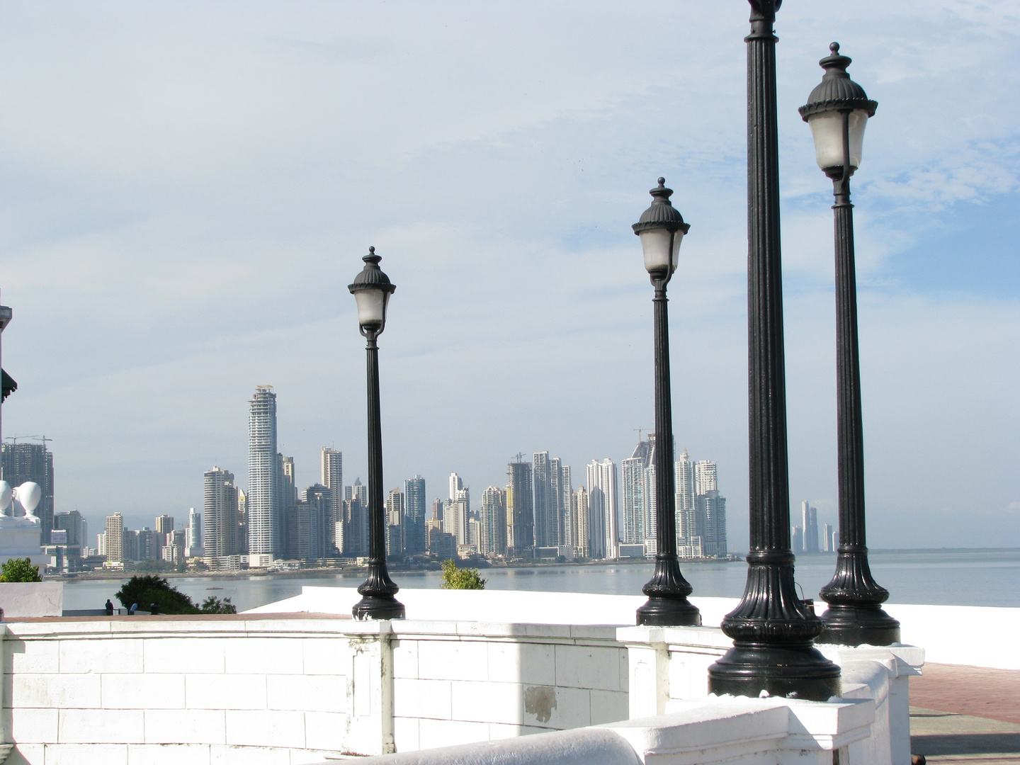 Blick auf Panama-City