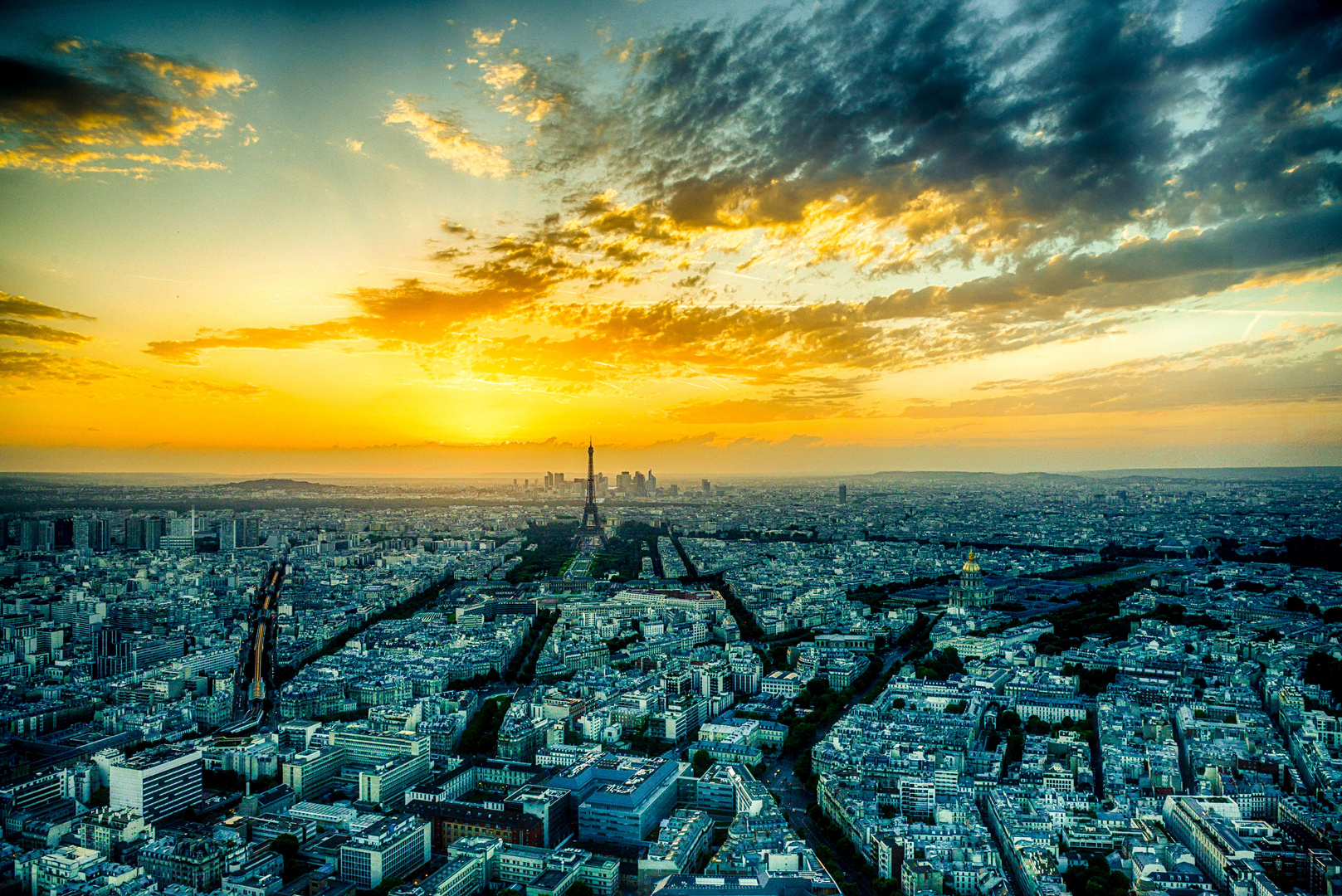 Blick auf Paris