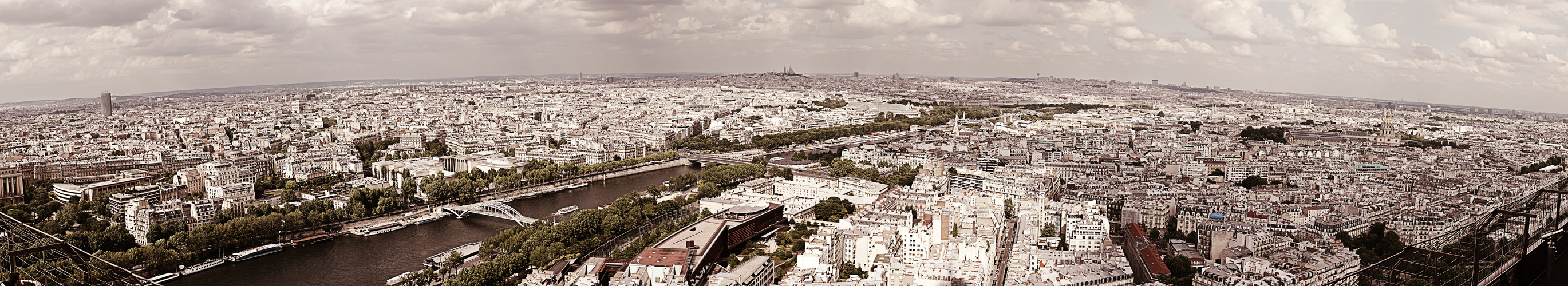 Blick auf Paris