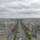 Blick auf Paris vom Arc de Triomphe