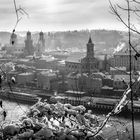 Blick auf Passau von der Angerseite