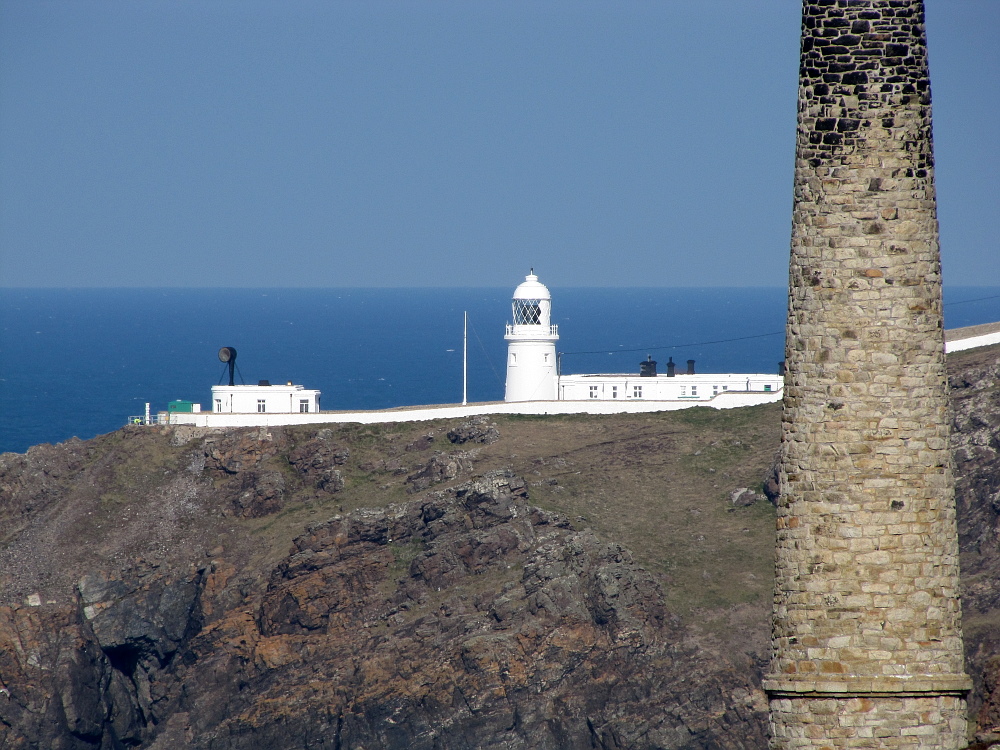 Blick auf Pendeen Lighthouse