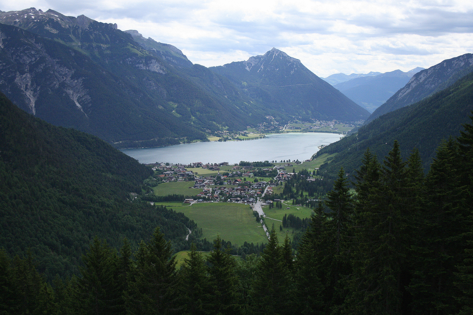 Blick auf Pertisau am Achensee