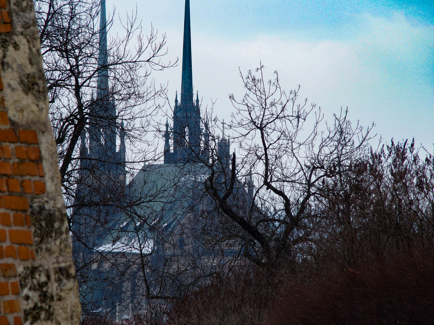 Blick auf Petrov vom Spilberk (Spielberg).