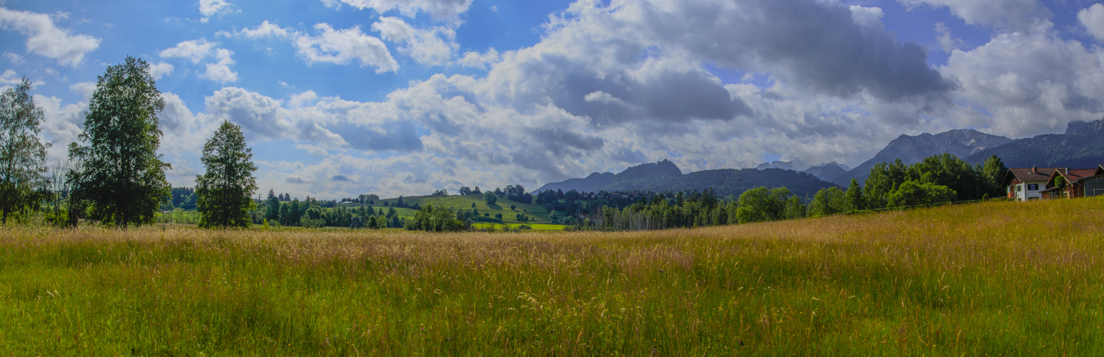 Blick auf Pfronten