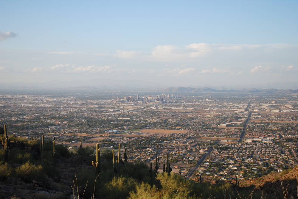 Blick auf Phoenix