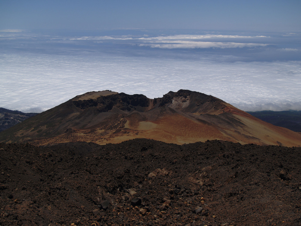 Blick auf Pico Viejo-Teneriffa