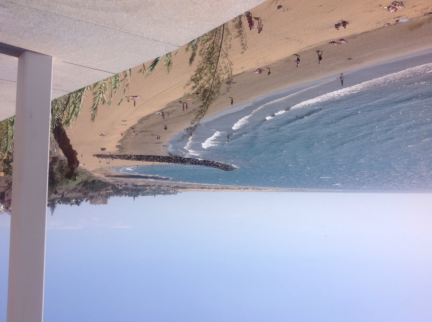 Blick auf playa del ingels und maspalomas de Gran canaria