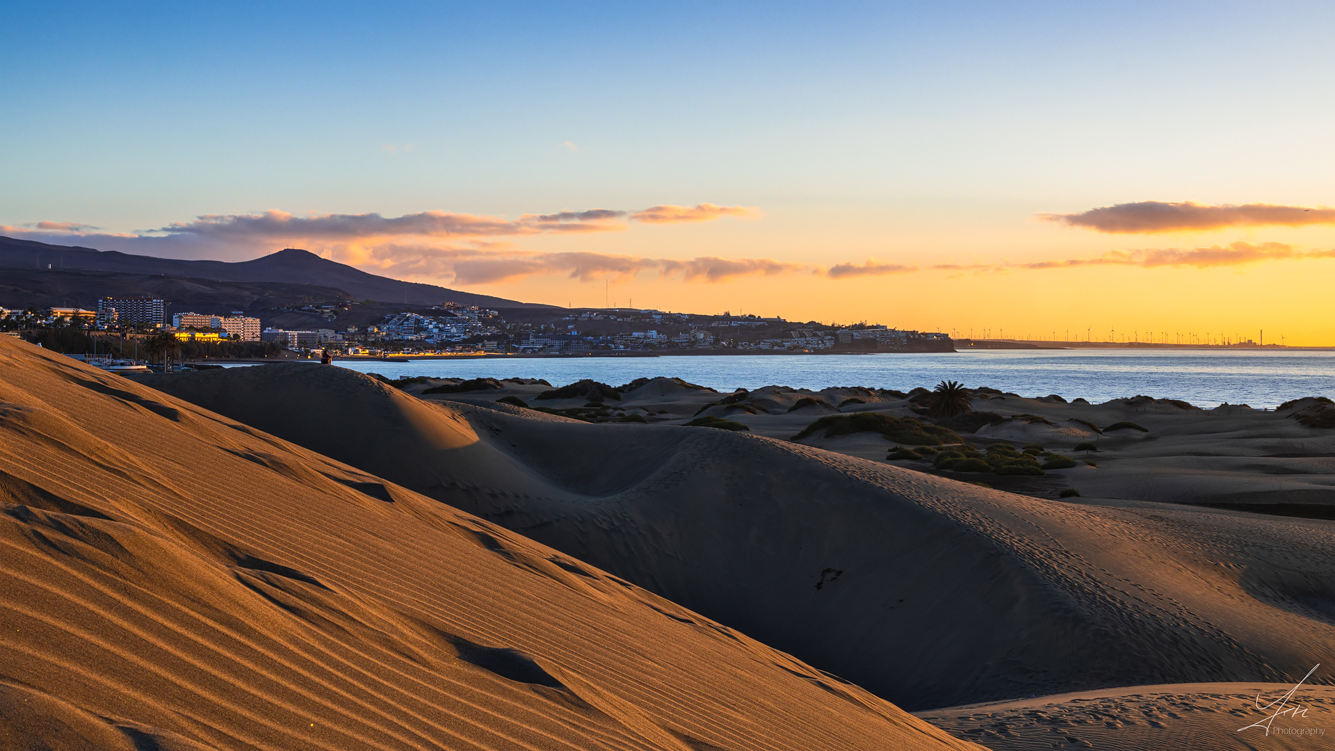 Blick auf Playa del Ingles und San Augustin