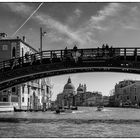 Blick auf Ponte dell’Accademia und Salute
