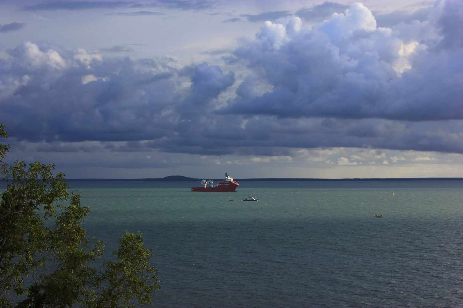 Blick auf Port Darwin vom Bicentennial Park aus III