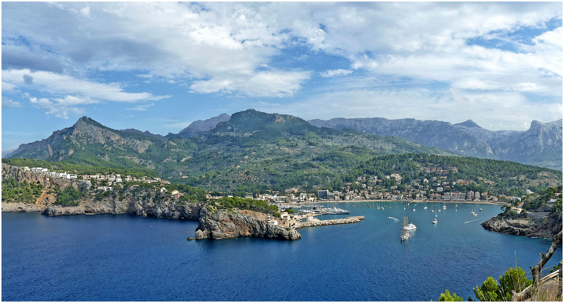 Blick auf Port de Soller 