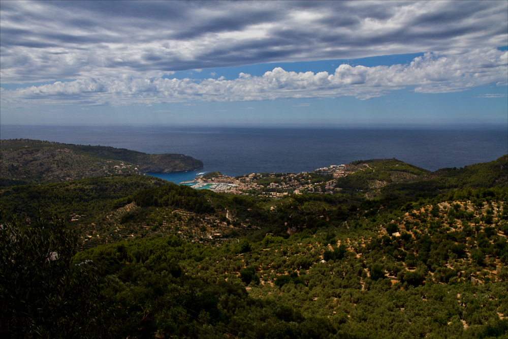 Blick auf Port de Soller