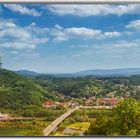 Blick auf Porta Westfalica