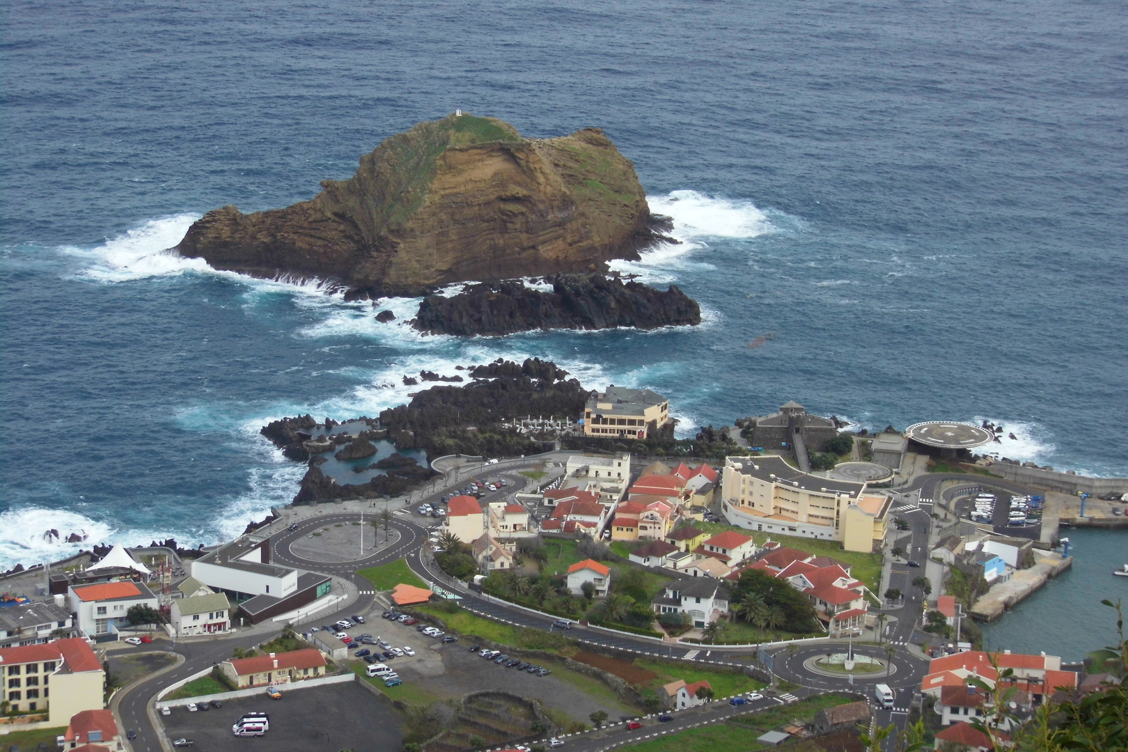 Blick auf Porto Moniz/Madeira