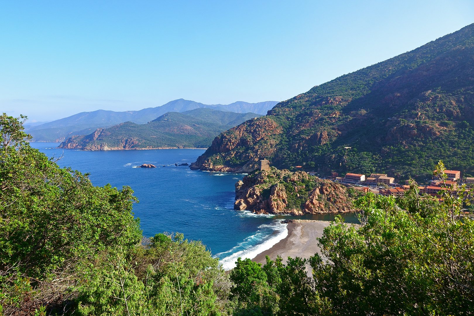 Blick auf Porto Ota