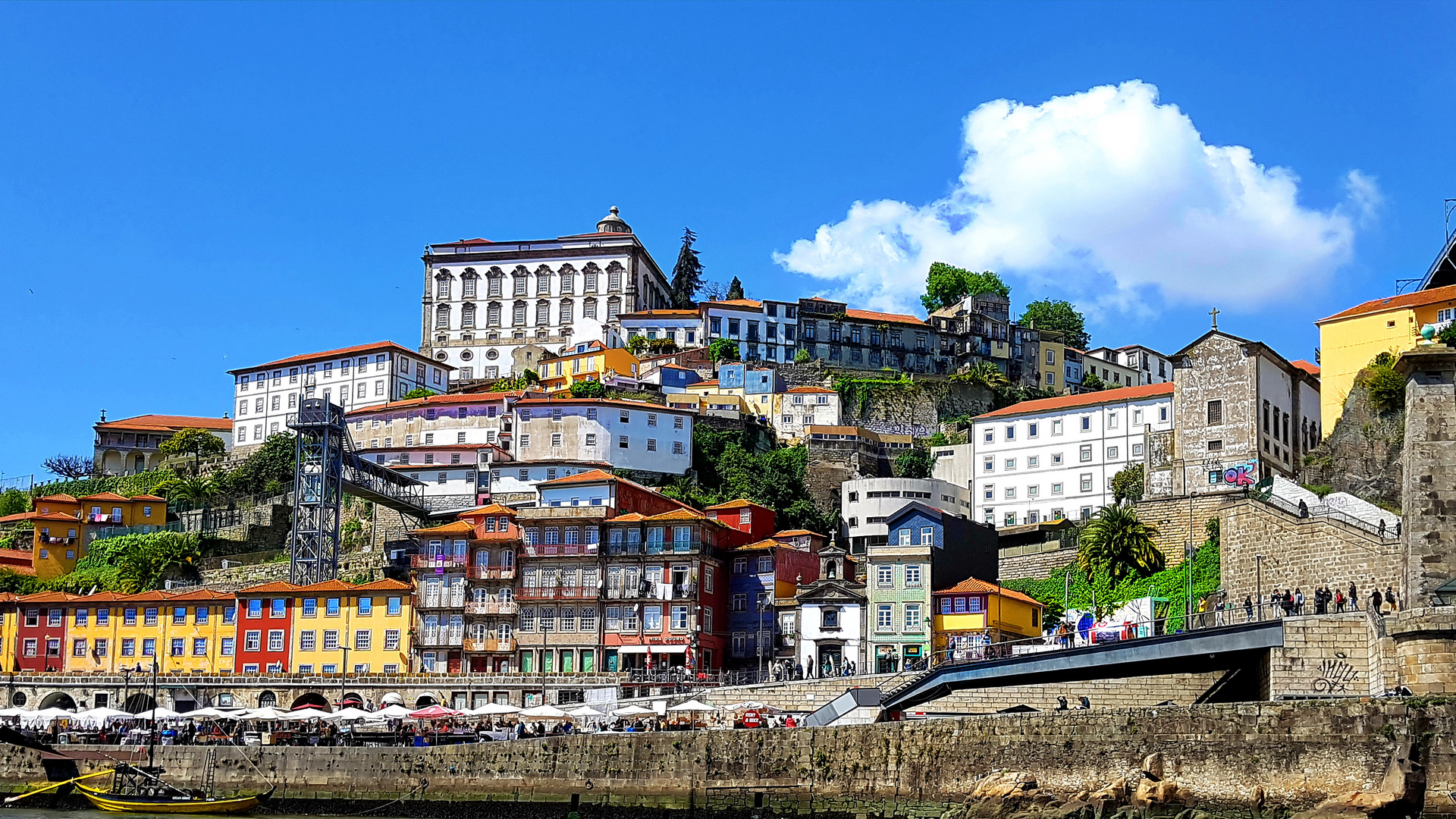 Blick auf Porto-Portugal