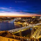 Blick auf Porto und der Ponte Dom Luís I 