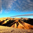 Blick auf Potrerillos mit Wolkenbildung