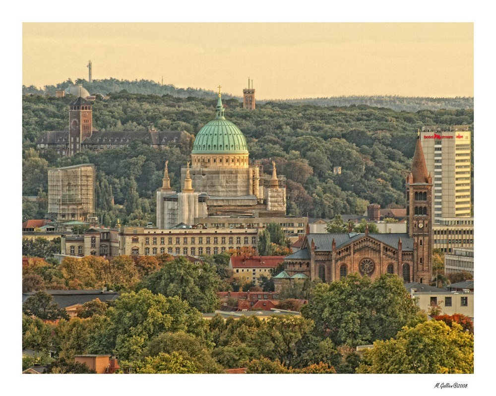 Blick auf Potsdam...