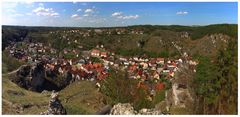 Blick auf Pottenstein