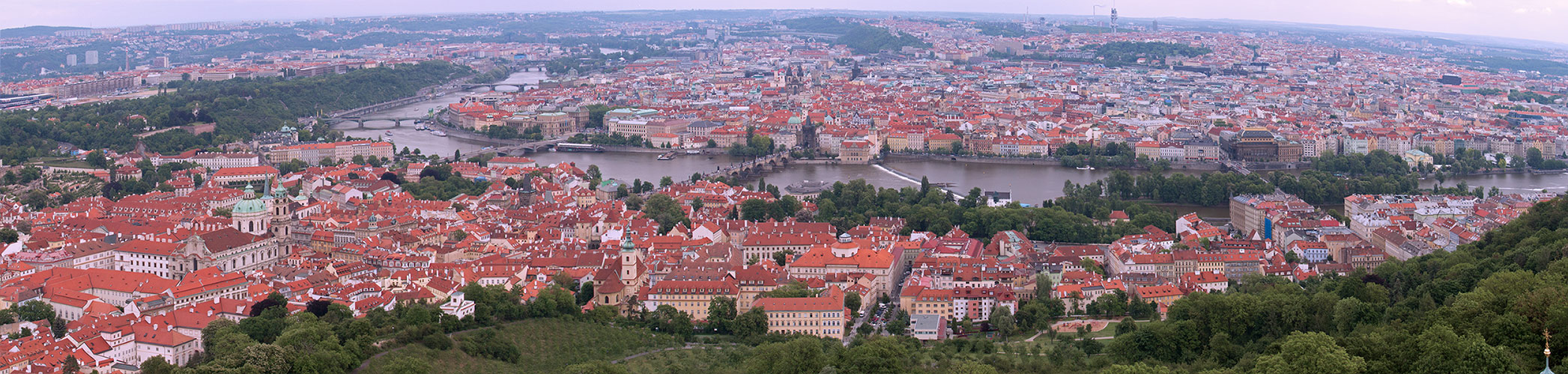 Blick auf Prag