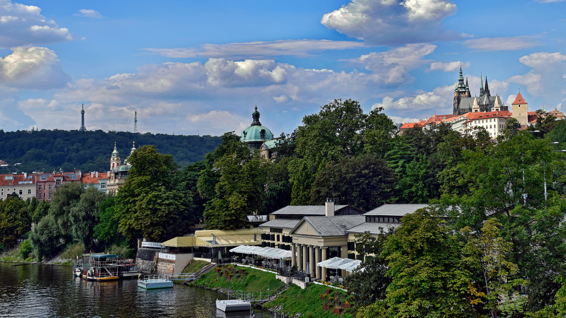 Blick auf Prag 