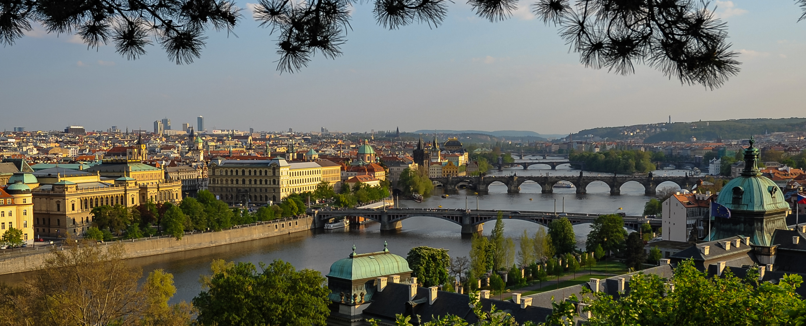 Blick auf Prag