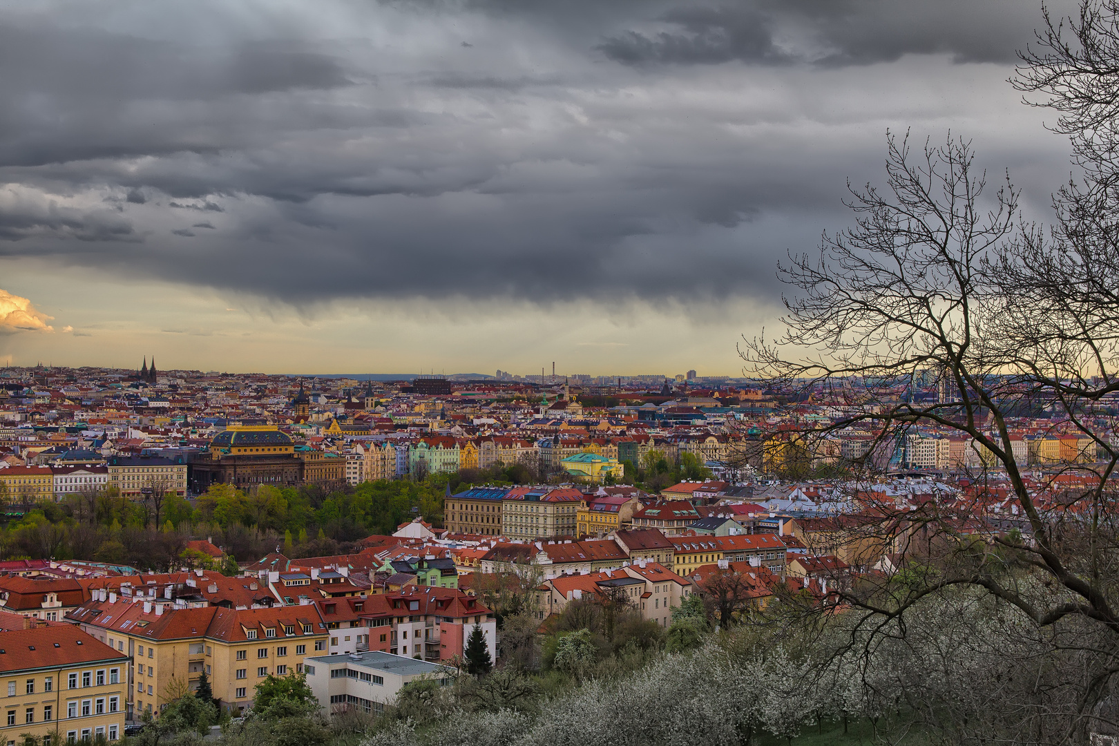 Blick auf Prag