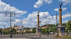 Blick auf Prag an der Moldau, Czech Republic