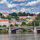 Blick auf Prag an der Moldau, Czech Republic