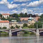 Blick auf Prag an der Moldau, Czech Republic