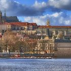 Blick auf Prag an der Moldau, Czech Republic