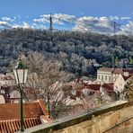 Blick auf Prag an der Moldau, Czech Republic