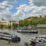 Blick auf Prag an der Moldau, Czech Republic